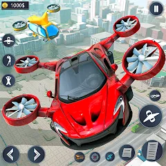 Скачать взлом Flying Car Robot Game Car Game  [МОД Menu] - полная версия apk на Андроид