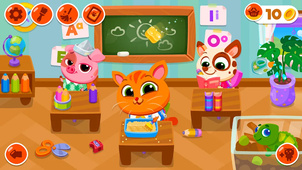 Bubbu School - My Virtual Pets (Буббу Скул)  [МОД Все открыто] Screenshot 1