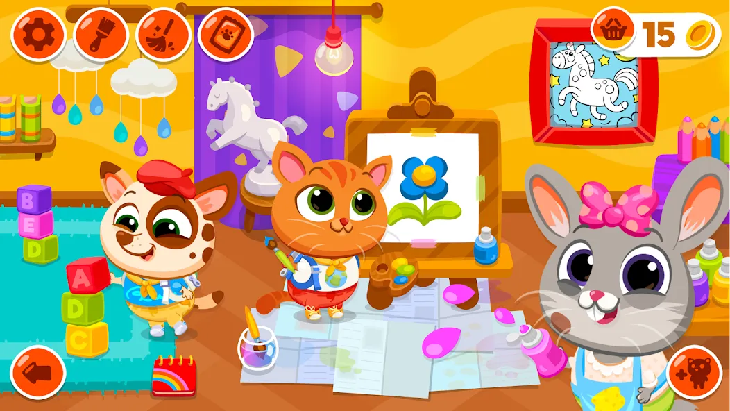 Bubbu School - My Virtual Pets (Буббу Скул)  [МОД Все открыто] Screenshot 4