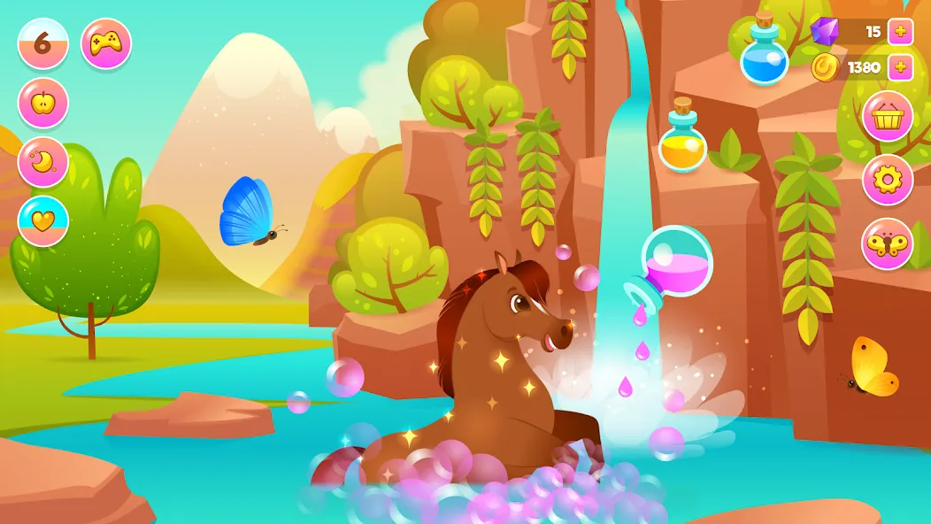 Pixie the Pony - Virtual Pet (Пикси зе Пони)  [МОД Много монет] Screenshot 1