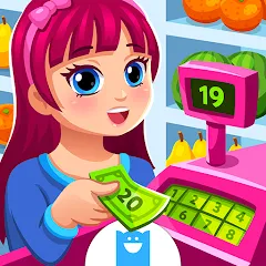 Взлом Supermarket Game  [МОД Много денег] - стабильная версия apk на Андроид