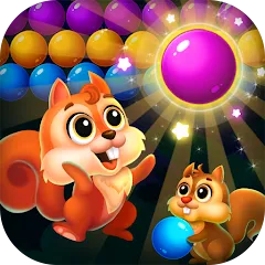 Скачать взломанную Bubble Shooter Rescue (Бабл Шутер Рескью)  [МОД Unlimited Money] - полная версия apk на Андроид