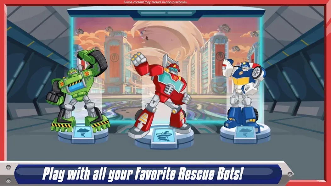 Transformers Rescue Bots: Dash (Трансформеры Боты спасатели)  [МОД Mega Pack] Screenshot 1