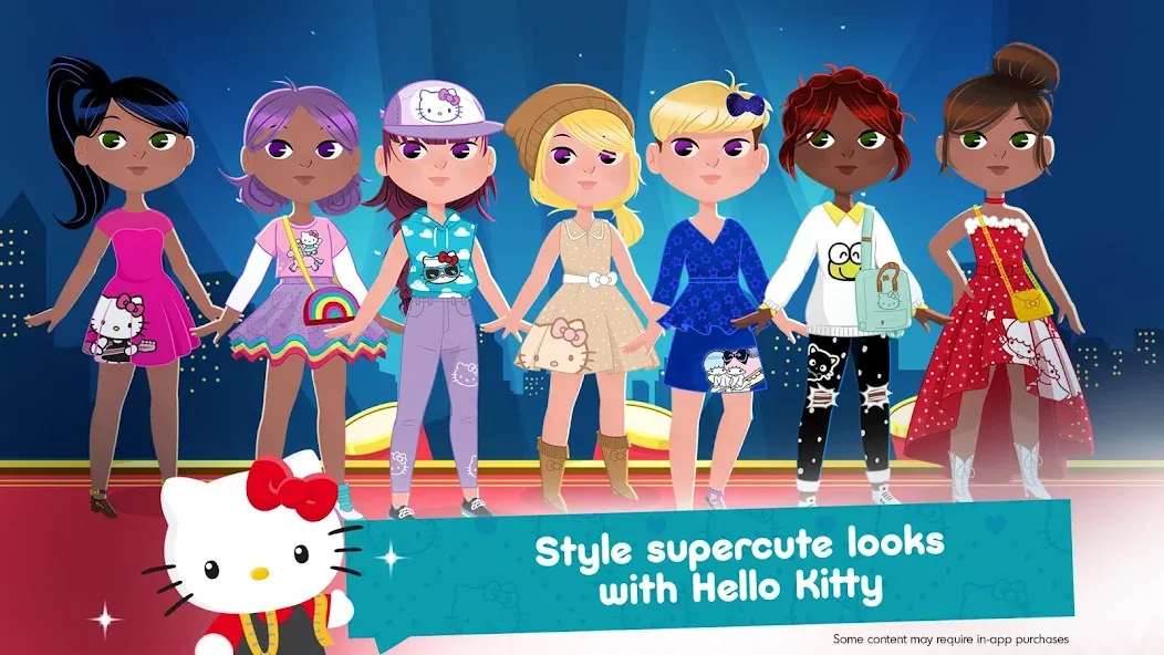 Hello Kitty Fashion Star  [МОД Все открыто] Screenshot 1