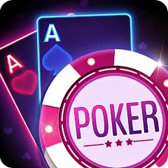 Взлом Poker Texas Holdem (Покер Техасский Холдем)  [МОД Unlimited Money] - полная версия apk на Андроид