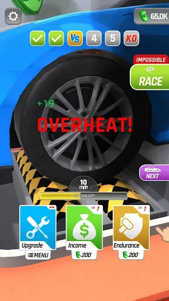 Dyno Racing (Дино Рейсинг)  [МОД Много денег] Screenshot 3