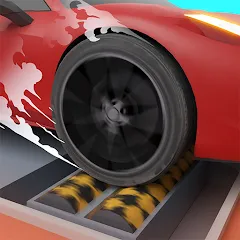 Взлом Dyno Racing (Дино Рейсинг)  [МОД Много денег] - полная версия apk на Андроид