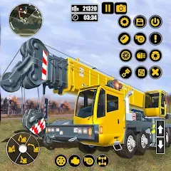 Взлом Construction Machine Real JCB  [МОД Menu] - стабильная версия apk на Андроид