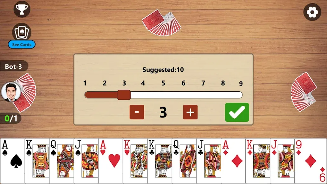 Callbreak Master 3 - Card Game  [МОД Бесконечные монеты] Screenshot 5