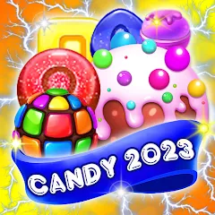 Скачать взлом Candy 2024-Candy Match 3 Game (Кэнди 2023)  [МОД Бесконечные деньги] - стабильная версия apk на Андроид