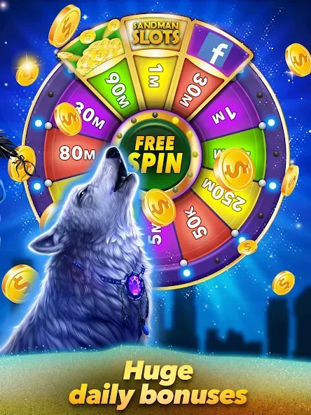 Sandman Slots - Slot Machines  [МОД Бесконечные монеты] Screenshot 4