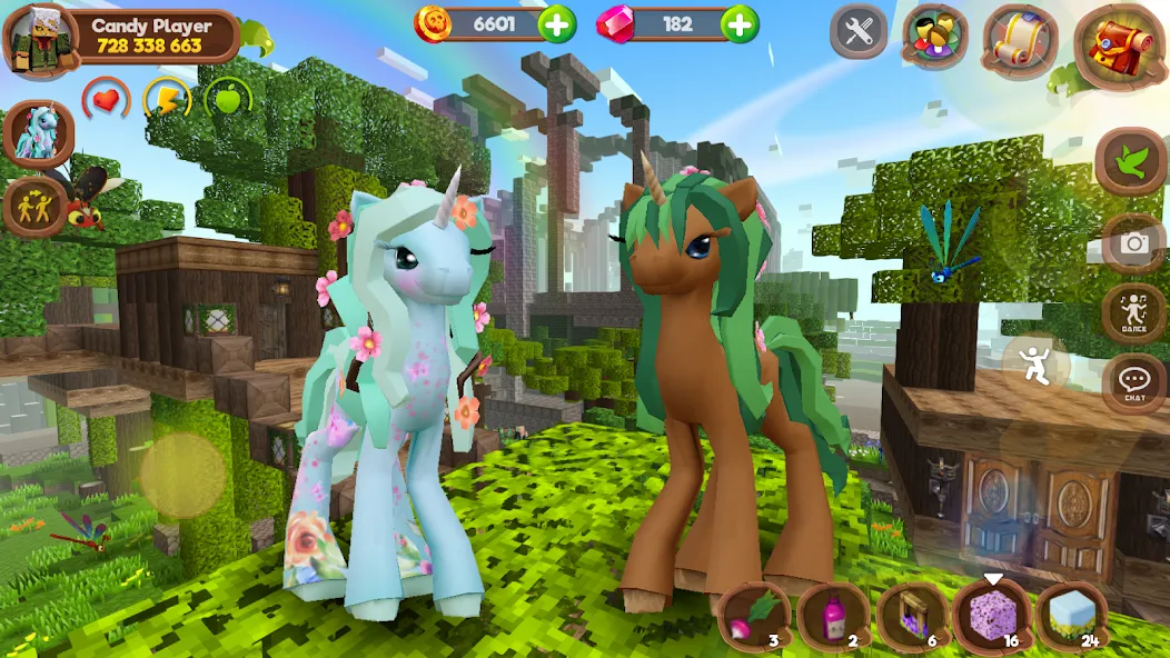 Pony World Craft  [МОД Меню] Screenshot 3