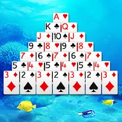 Скачать взлом Pyramid Solitaire  [МОД Бесконечные монеты] - полная версия apk на Андроид