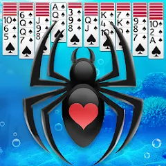 Скачать взлом Spider Solitaire  [МОД Много денег] - полная версия apk на Андроид