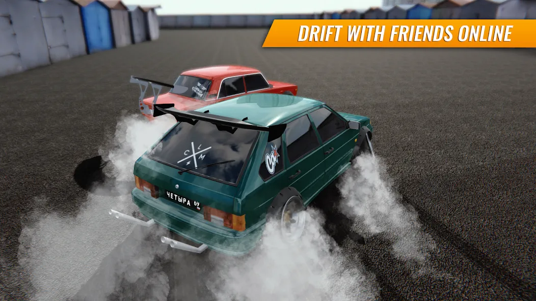 Russian Car Drift (Ар Си Ди в случае сокращения)  [МОД Unlocked] Screenshot 1