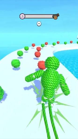 Rope-Man Run (Трос)  [МОД Все открыто] Screenshot 2