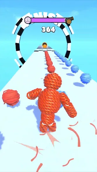 Rope-Man Run (Трос)  [МОД Все открыто] Screenshot 5