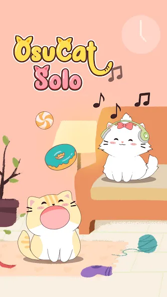 OsuCat Solo: Popcat Duet Music (ОсуКэт Соло)  [МОД Unlimited Money] Screenshot 1