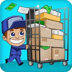 Взлом Idle Mail Tycoon (Айдл Мейл Тайкун)  [МОД Mega Pack] - последняя версия apk на Андроид