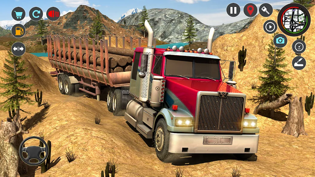 Transport Simulator Truck Game  [МОД Menu] Screenshot 1