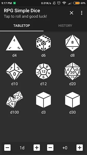 RPG Simple Dice (РПГ Простые Кости)  [МОД Много денег] Screenshot 1