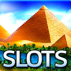 Взломанная Slots - Pharaoh's Fire (Слоты)  [МОД Много монет] - стабильная версия apk на Андроид