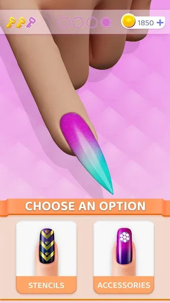 Nail Salon - Nails Spa Games (Нейл Салон)  [МОД Много монет] Screenshot 5