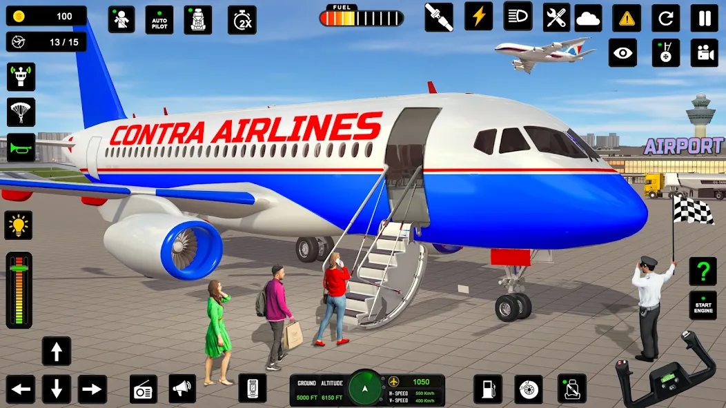 City Pilot Cargo Plane Games (Сити Пилот Карго Плейн Геймс)  [МОД Unlocked] Screenshot 5