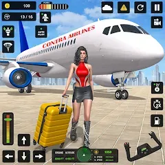 Взлом City Pilot Cargo Plane Games (Сити Пилот Карго Плейн Геймс)  [МОД Unlocked] - последняя версия apk на Андроид