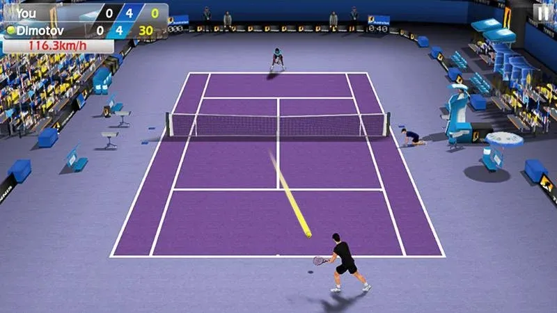 3D Tennis  [МОД Menu] Screenshot 4