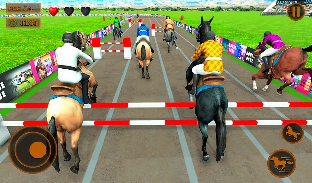 Mounted Horse Racing Games  [МОД Меню] Screenshot 5