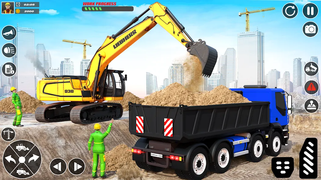 City Builder Construction Sim (Сити Билдер Констракшн Сим)  [МОД Все открыто] Screenshot 1