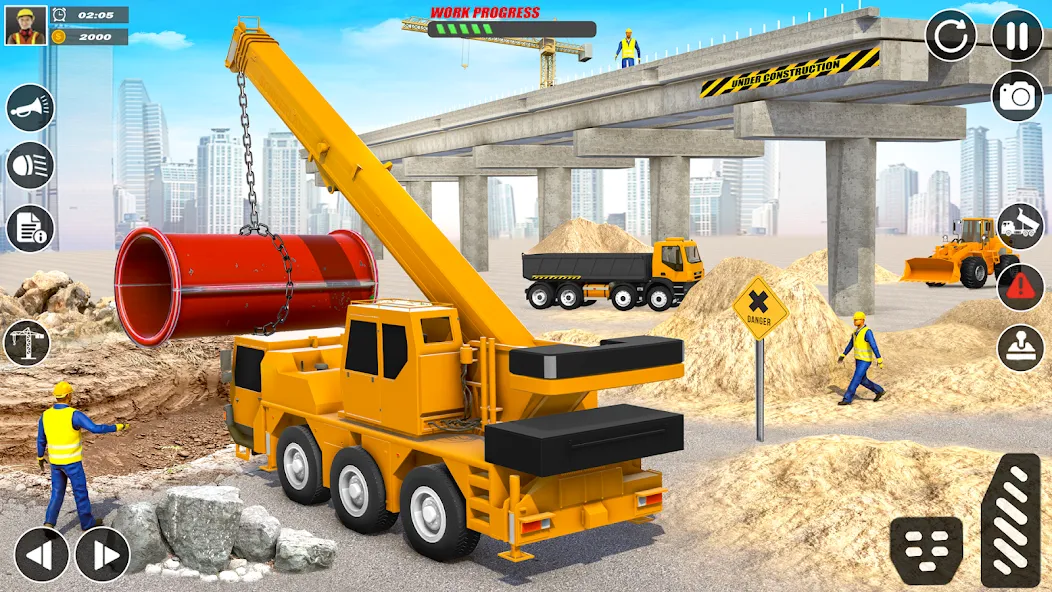 City Builder Construction Sim (Сити Билдер Констракшн Сим)  [МОД Все открыто] Screenshot 3