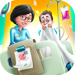 Взломанная My Hospital: Build. Farm. Heal (Мой госпиталь)  [МОД Unlocked] - последняя версия apk на Андроид