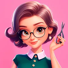 Скачать взломанную Beauty Tycoon: Hair Salon Game (Бьюти Тайкун)  [МОД Бесконечные деньги] - стабильная версия apk на Андроид