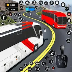 Скачать взлом Coach Bus Simulator: Bus Games (Коуч Бас Симулятор)  [МОД Бесконечные деньги] - полная версия apk на Андроид