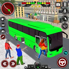 Скачать взломанную City Bus Simulator 3D Bus Game (Симулятор городского автобуса 3D  игра   )  [МОД Unlimited Money] - стабильная версия apk на Андроид