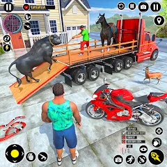 Скачать взлом Animal Transport Truck Game 3D (Игра Грузовик для перевозки животных)  [МОД Unlimited Money] - последняя версия apk на Андроид