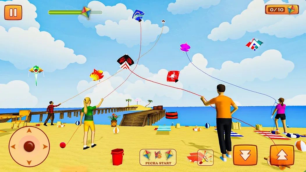 Kite Game: Kite Flying Game 3D  [МОД Mega Pack] Screenshot 4