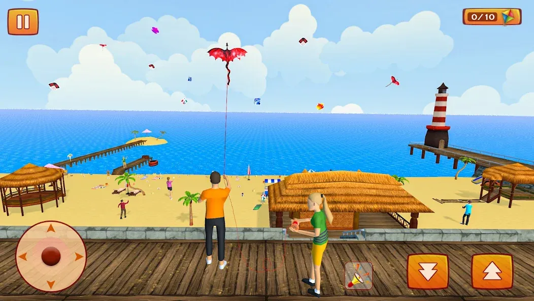 Kite Game: Kite Flying Game 3D  [МОД Mega Pack] Screenshot 5