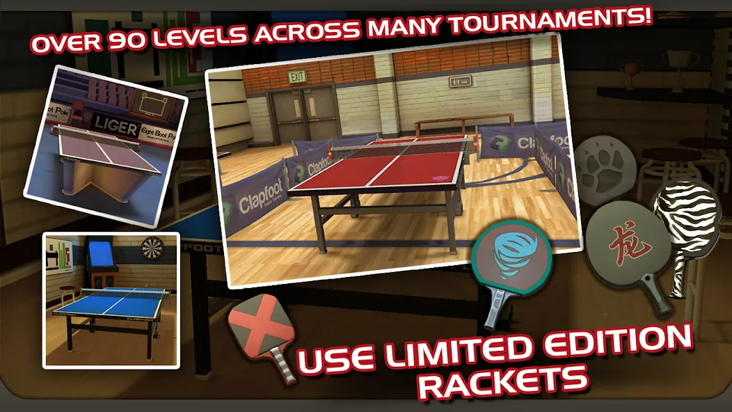 Ping Pong Masters (Пингпонг мастера)  [МОД Все открыто] Screenshot 2