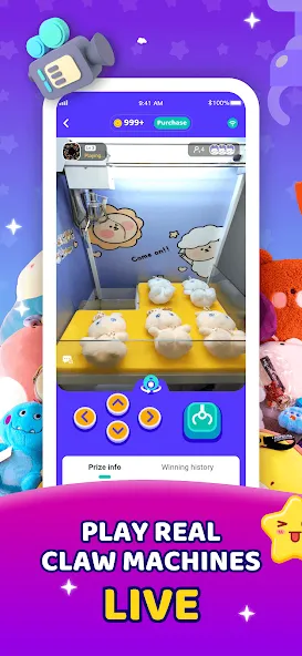 Claw Eden - Real Claw Machine (Клоу Эден)  [МОД Unlimited Money] Screenshot 1