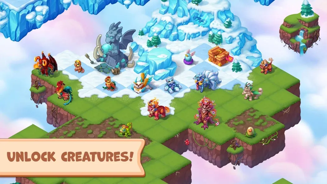 Mergest Kingdom: Merge game  [МОД Menu] Screenshot 3