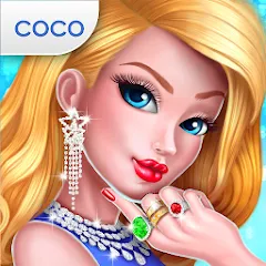 Взломанная Rich Girl Mall - Shopping Game  [МОД Unlocked] - полная версия apk на Андроид