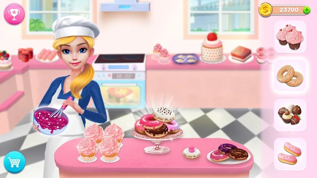 My Bakery Empire: Bake a Cake  [МОД Mega Pack] Screenshot 1