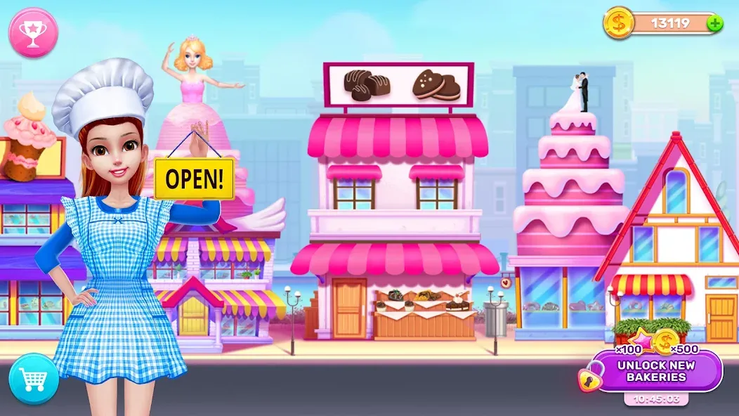 My Bakery Empire: Bake a Cake  [МОД Mega Pack] Screenshot 2