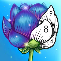 Взлом Color Swipe Coloring Book game  [МОД Меню] - стабильная версия apk на Андроид