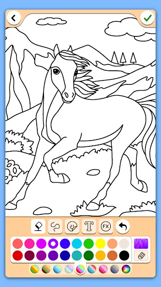 Coloring for girls and women  [МОД Меню] Screenshot 2