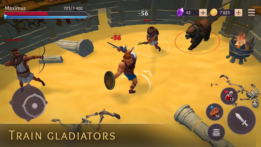 Gladiators: Survival in Rome  [МОД Все открыто] Screenshot 3