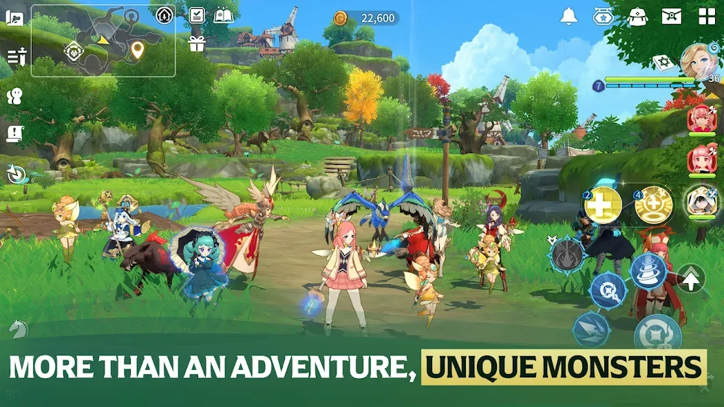 Summoners War: Chronicles  [МОД Menu] Screenshot 4